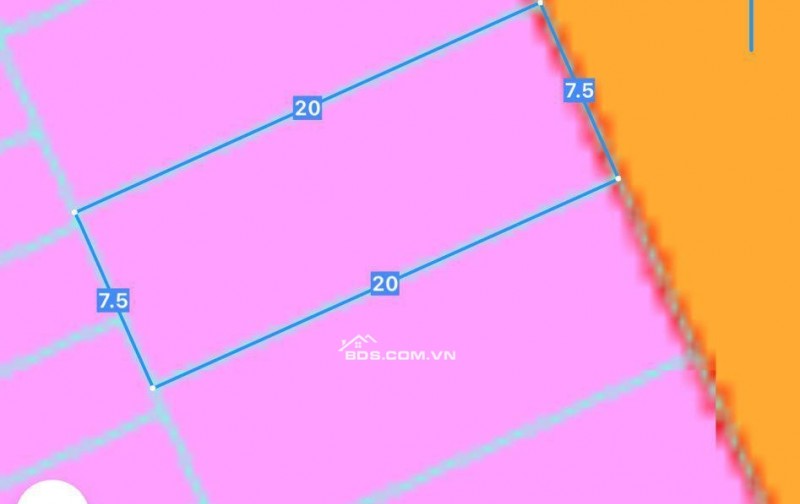 Sổ hồng riêng chính chủ, Đất 150m2 (7.5m x 20m), Mặt tiền 20m TĐC ĐHQG, Dĩ An, 6 Tỷ